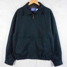 画像1: 90's〜 PENDLETON USA製 ウールジャケット GREEN M (1)