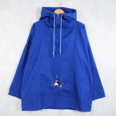 画像1: 【SALE】  GRENFELL HANDICRAFTS 鳥刺繍 アノラックパーカー (1)