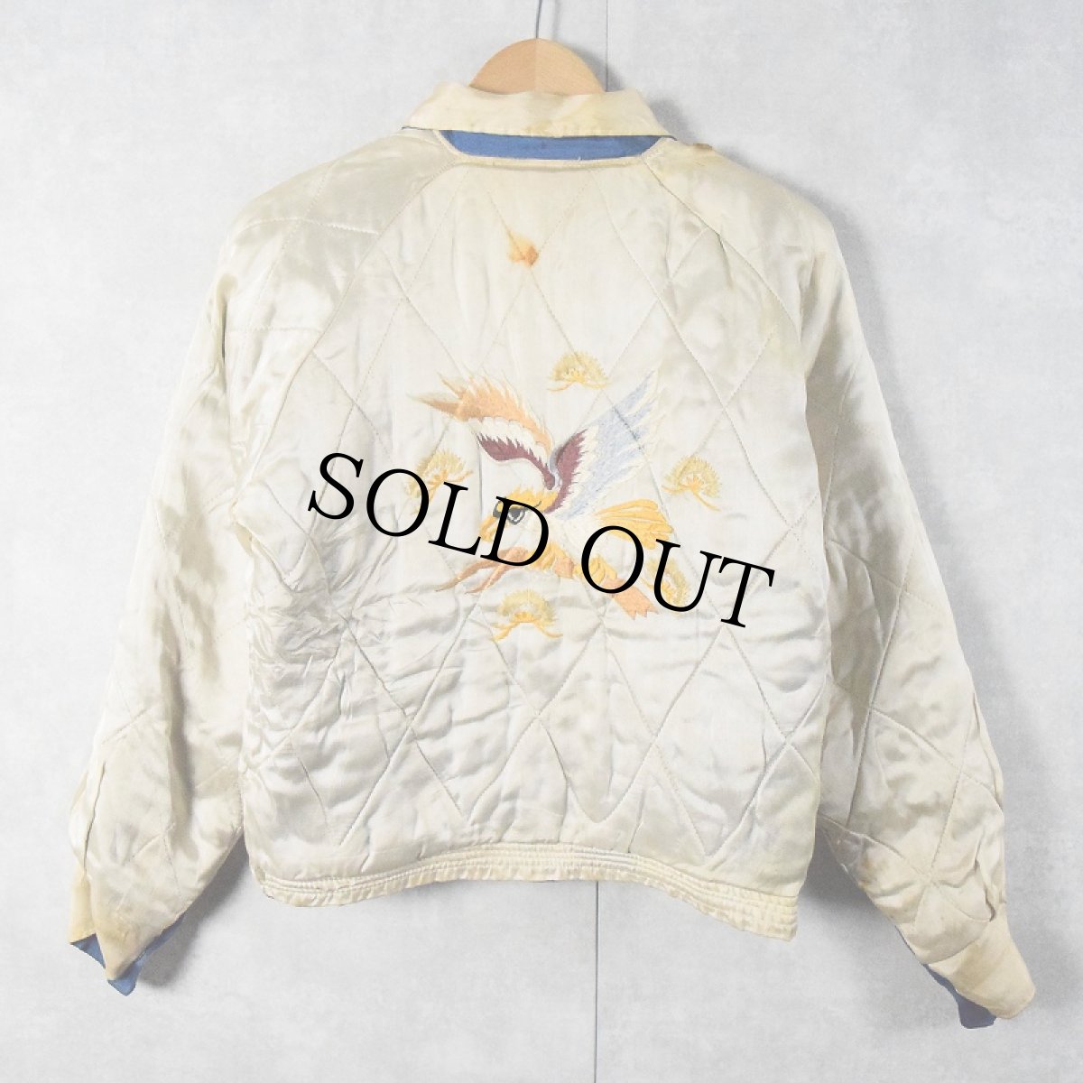 画像3: 50's "OKINAWA×虎×龍" サテンスカジャン (3)