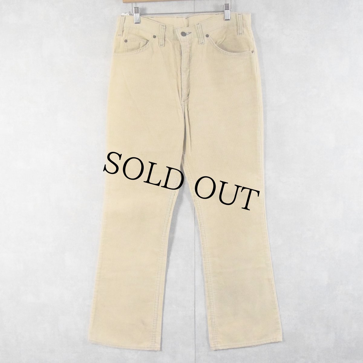 画像1: 80's Levi's 517 USA製 コーデュロイパンツ W33 (1)