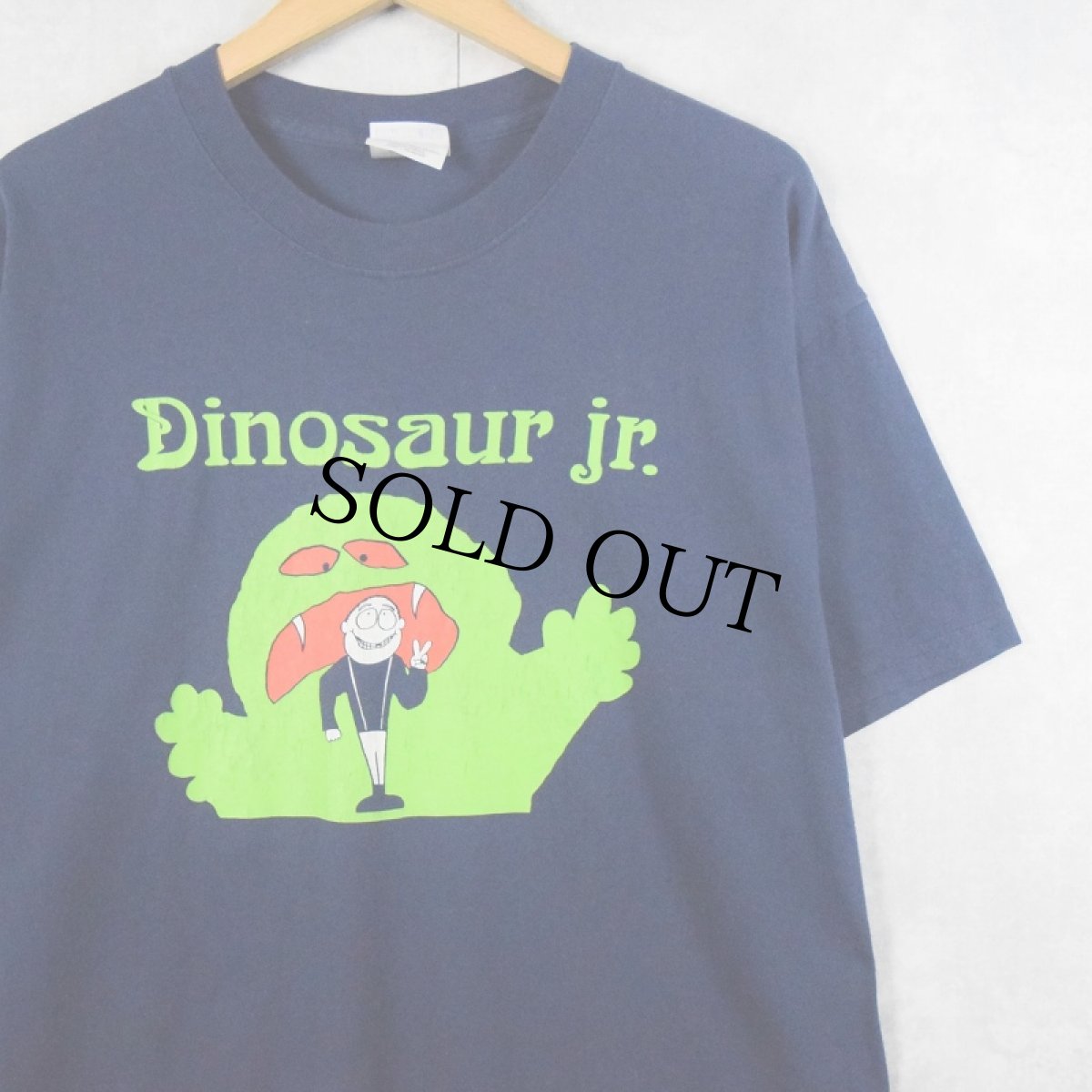 画像1: Dinosaur jr オルタナティヴ・ロックバンドTシャツ L (1)