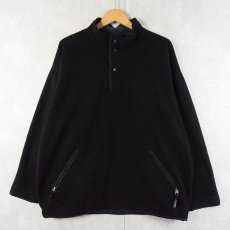 画像1: 90's Patagonia USA製 ポケット付き スナップT BLACK L (1)