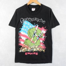 画像1: 90's Queensrÿche USA製 プログレッシブメタルバンドツアーTシャツ BLACK M (1)