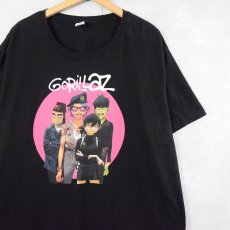 画像1: 2000's GORILLAZ ロックバンドTシャツ BLACK XXL (1)