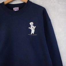 画像1: THE DOUGHBOY 製粉メーカーキャラクタープリントスウェット NAVY (1)