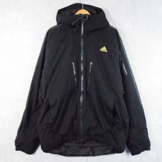 画像1: adidas 中綿リップストップナイロンパーカー L (1)