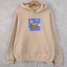 画像1: TOY STORY コットン×ポリエステル 映画プリントスウェットフーディー L  (1)