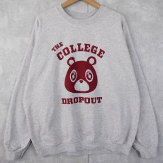 画像1: Kanye West "THE COLLEGE DROPOUT" ヒップホップスウェット  (1)