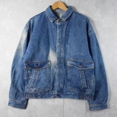 画像1: 80's Levi's 75069-0214 "A-2 TYPE" デニムブルゾン M (1)