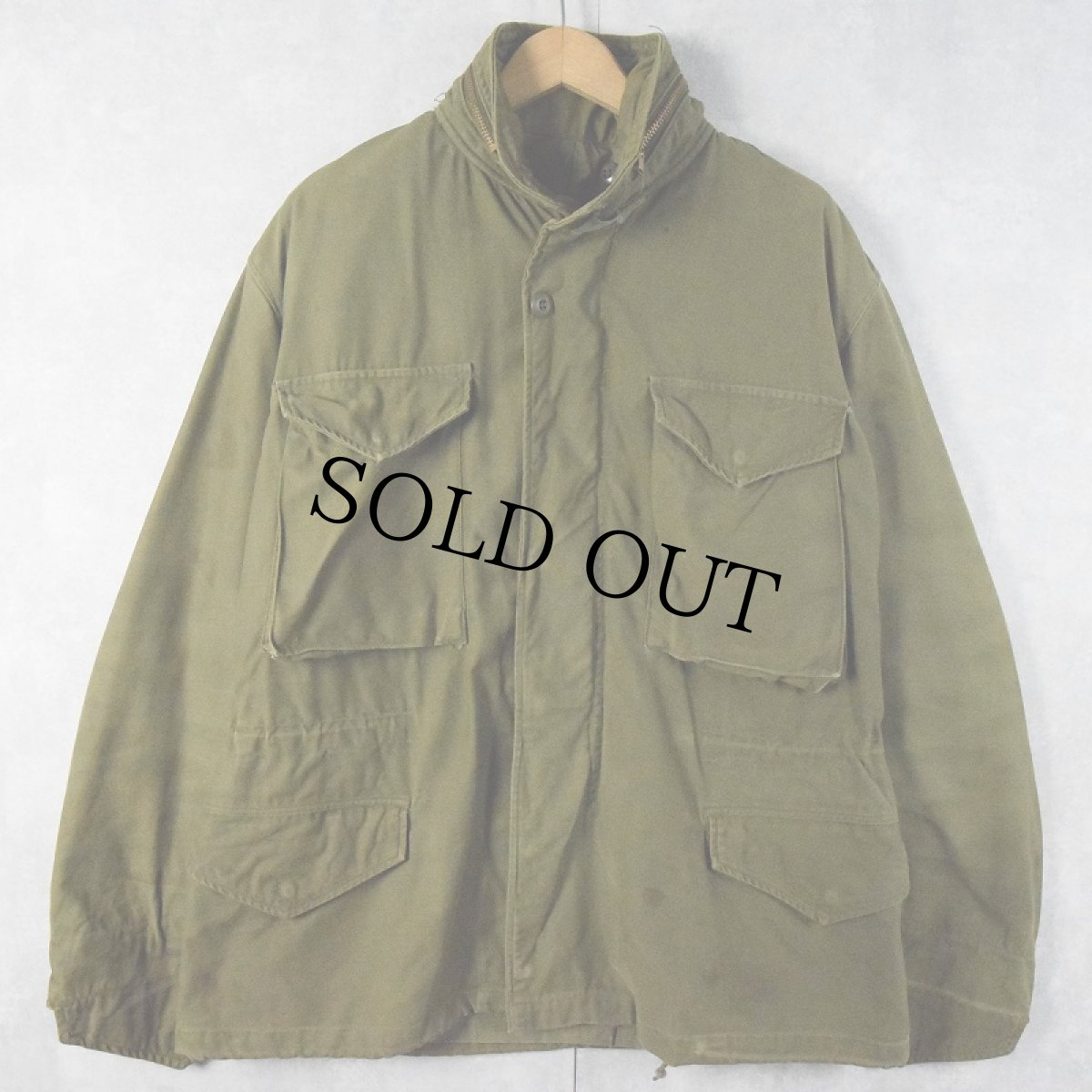 画像1: 70's U.S.MILITARY M-65 フィールドジャケット 3rd MEDIUM-SHORT (1)