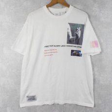 画像1: BURBERRY LONDON ENGLAND PORTUGAL製 モンタージュプリントTシャツ S (1)