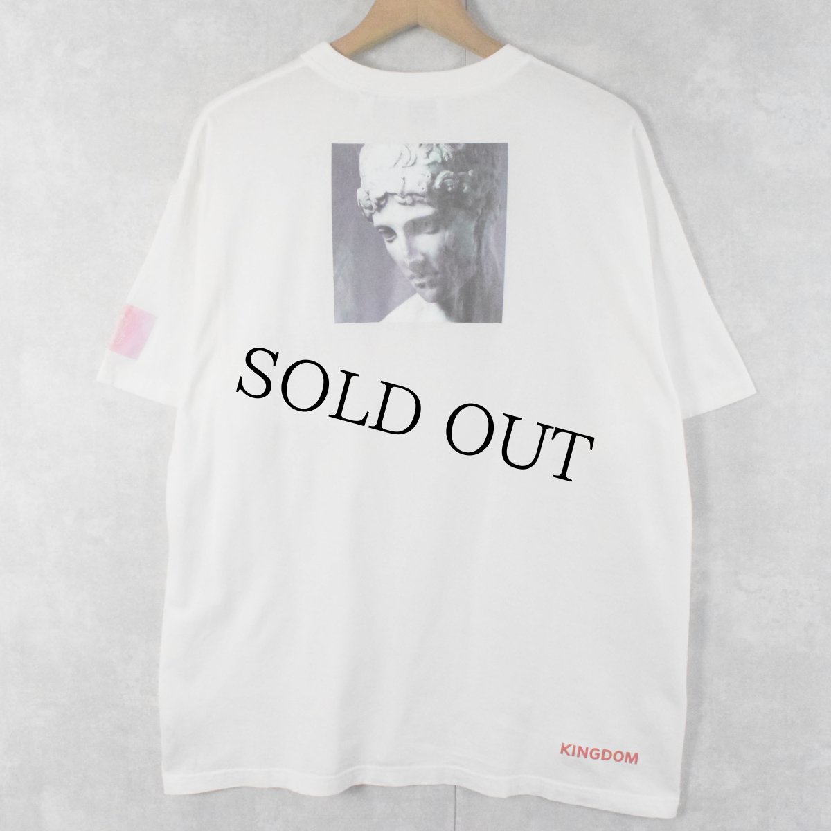 画像2: BURBERRY LONDON ENGLAND PORTUGAL製 モンタージュプリントTシャツ S (2)