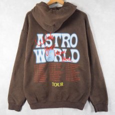 画像1: Travis Scott ASTRO WORLD "Wish You Were Here" ヒップホップスウェットフーディ S (1)