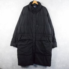 画像1: POLO Ralph Lauren ナイロンダウンコート BLACK XL (1)