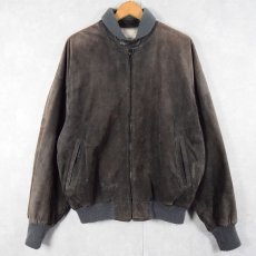 画像1: 80's L.L.Bean スエードジップジャケット SIZE42L (1)