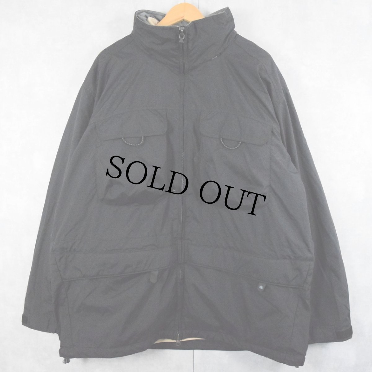 画像1: NIKE ACG OUTER LAYER 3 COUCHE EXTERNE フリースライナー付きマウンテンパーカー BLACK XL (1)