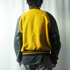 画像5: 50's パッチ付き ウール×メルトンスタジャン SIZE44 (5)