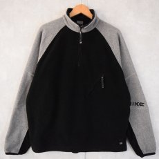 画像1: NIKE 2トーン ハーフジップフリースジャケット L (1)