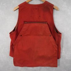 画像2: 40〜50's Ideal ハンティングベスト M (2)