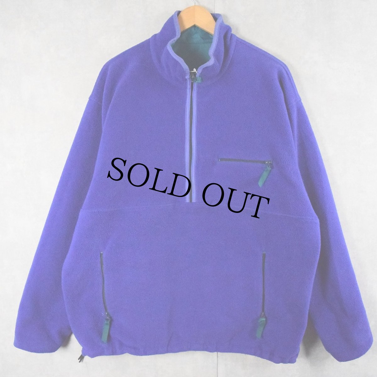 画像2: 90's Patagonia USA製 リバーシブル グリセードフリースジャケット XL (2)