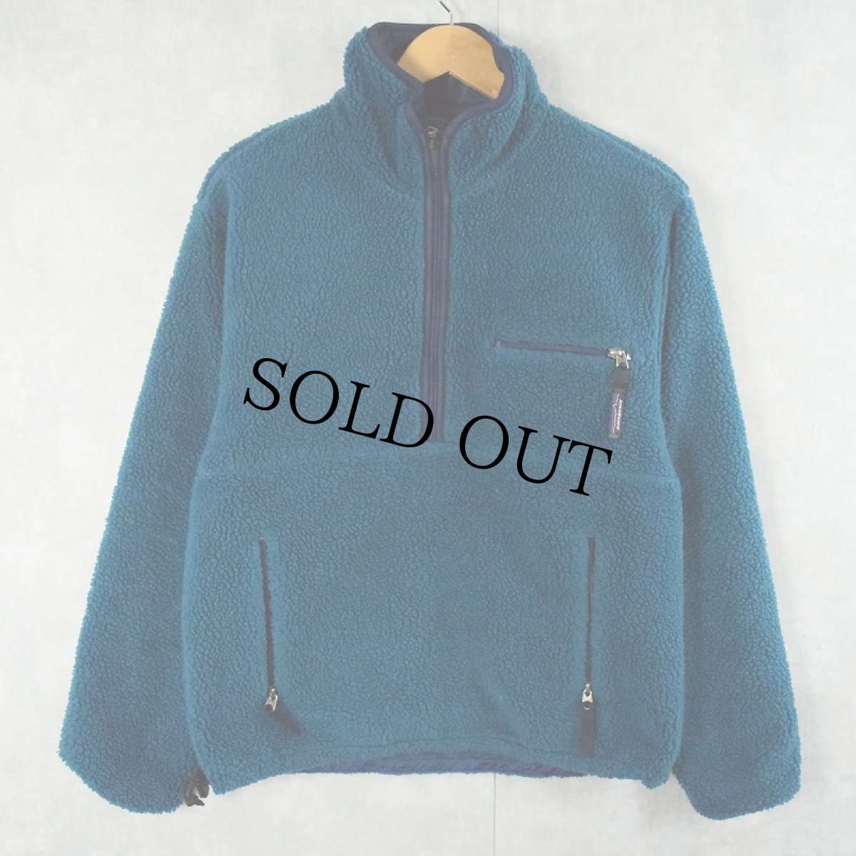 画像2: 90's Patagonia USA製 リバーシブル グリセードフリースジャケット S (2)