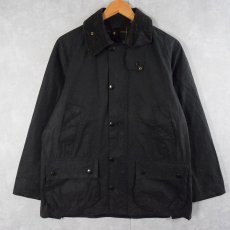 画像1: 90's Barbour ENGLAND製 "BEDALE" オイルドジャケット 3ワラント NAVY (1)