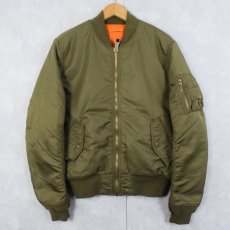 画像1: 民間品 ALPHA INDUSTRIES,INC. MA-1 フライトジャケット MEDIUM (1)