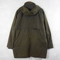 画像2: 80's L.L.Bean フード付き オイルドジャケット L (2)