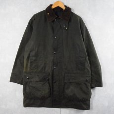 画像2: 90's Barbour ENGLAND製 "NORTHUMBRIA" オイルドジャケット 3ワラント  (2)