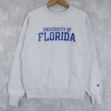 画像1: Champiom REVERSE WEAVE "UNIVERSITY OF FLORIDA" プリントスウェット S (1)