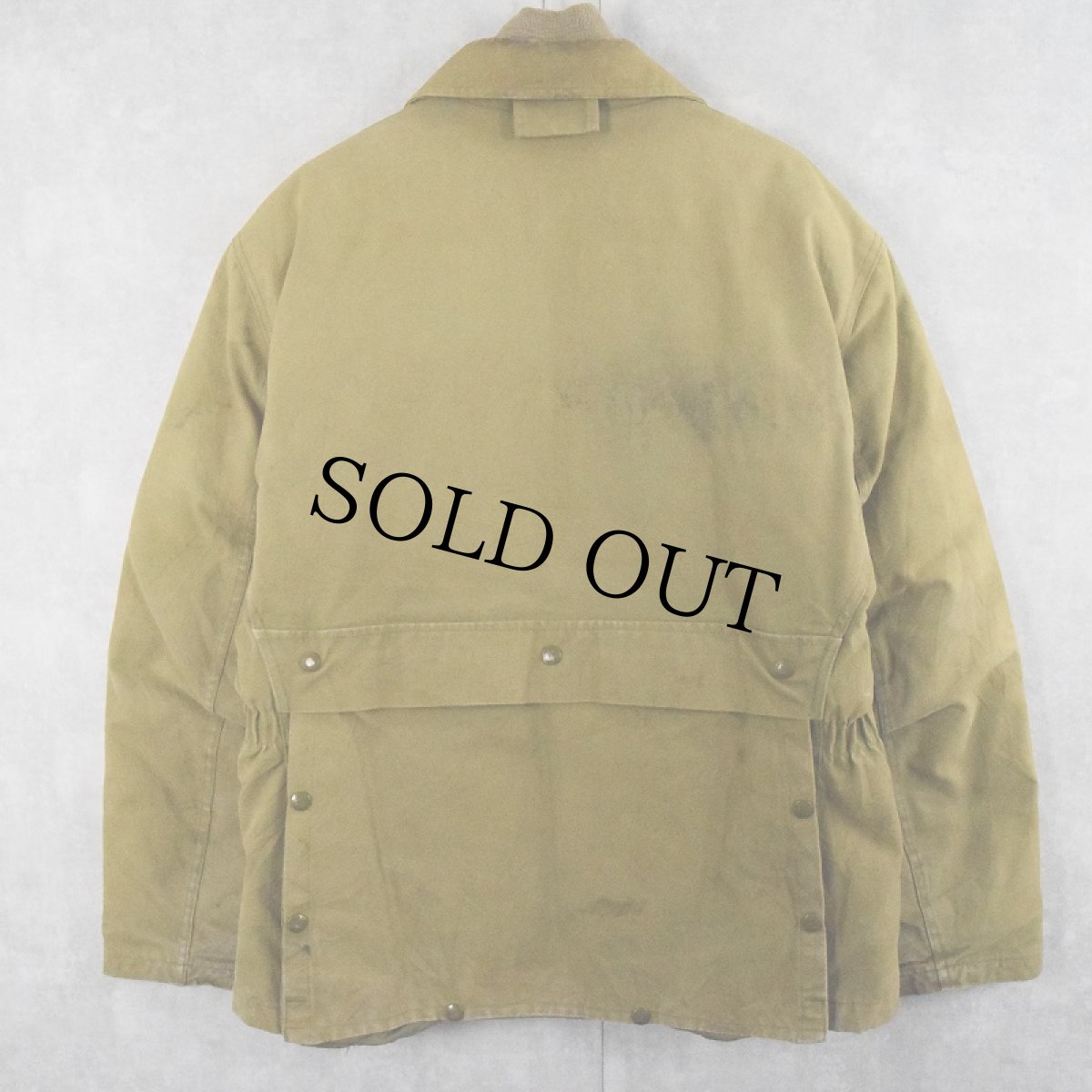 画像2: 50's COMFY OUTDOOR GARMENT キルティングライナー コットンダックダウンジャケット (2)