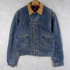 画像1: 80〜90's POLO Ralph Lauren ブランケットライナー デニムジャケット (1)