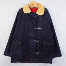 画像1: ファイヤーマンジャケット NAVY SIZE54 (1)