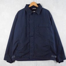 画像1: 90's U.S.NAVY "A-2 アラミド" ノーメックス デッキジャケット NAVY LARGE (1)