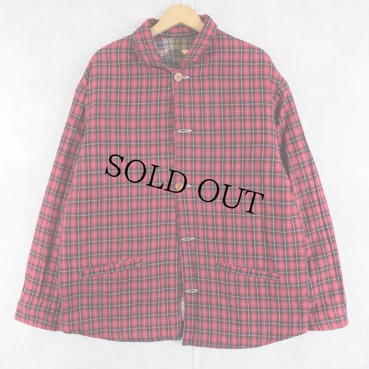 画像2: Patch Magic INDIA製 パッチワーク リバーシブルキルティングジャケット M (2)