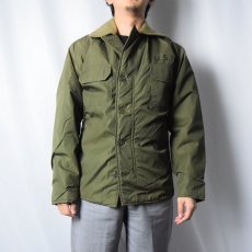 画像2: 50's U.S.NAVY Cold Weather/Submarine Jacket SMALL (2)