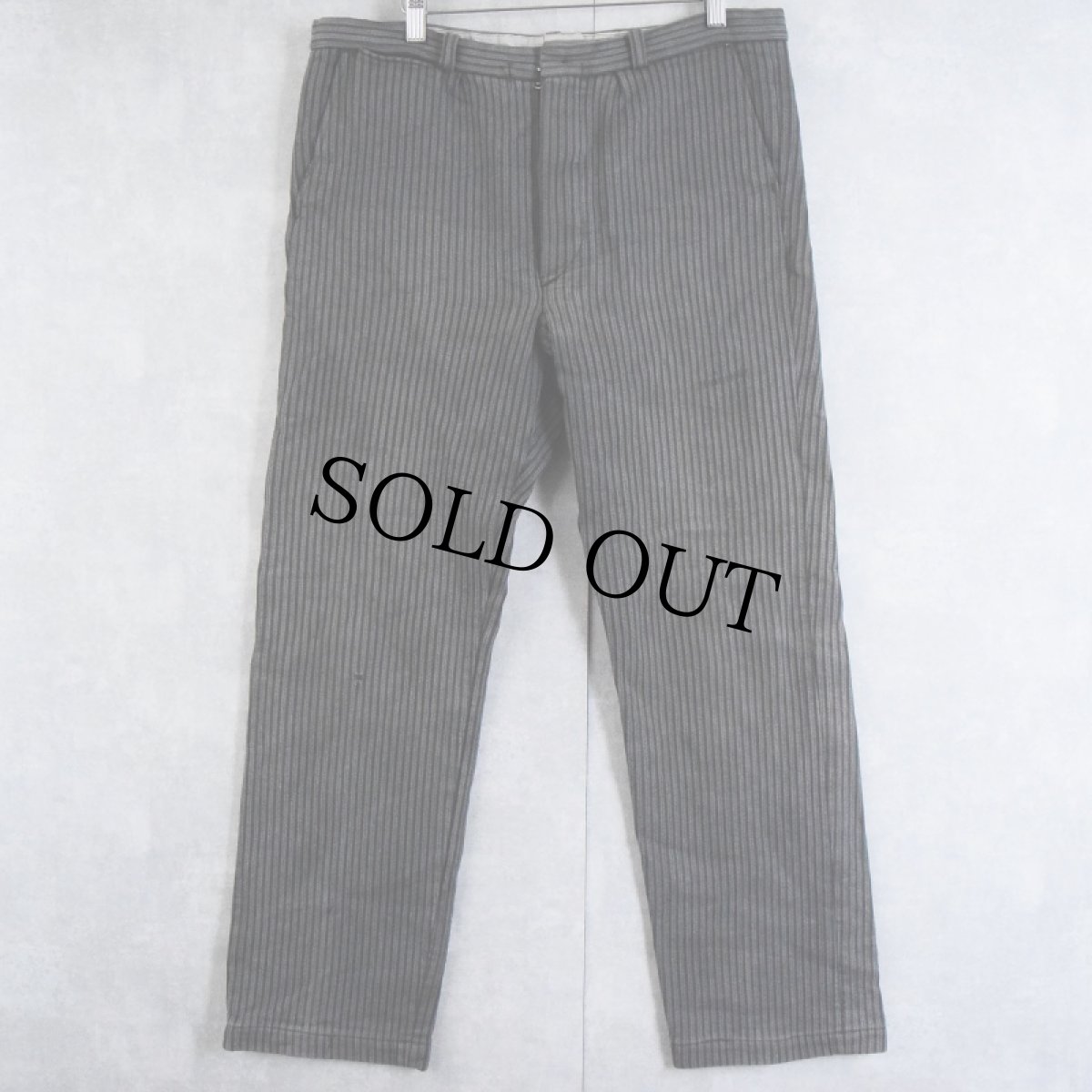 画像1: **【SALE】 VINTAGE EURO クティ ワークパンツ W35 (1)