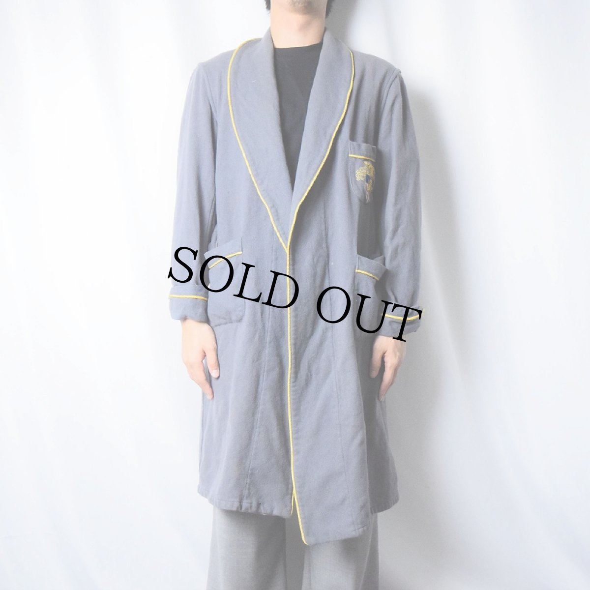 画像3: 70's USMA WEST POINT ウールガウン SMALL (3)