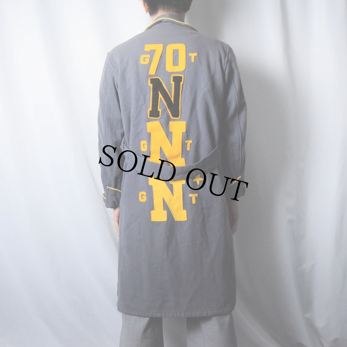 画像4: 70's USMA WEST POINT ウールガウン SMALL (4)