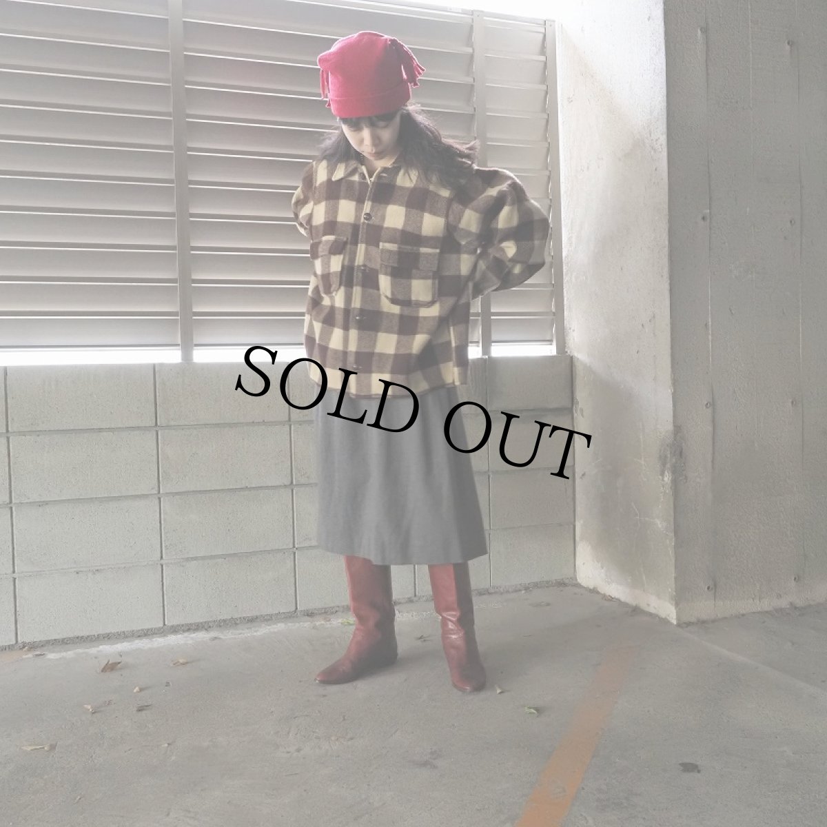 画像3: 〜60's Weather Master チェック柄 ウールシャツジャケット  (3)