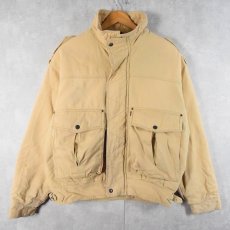 画像1: 90's Levi's エポレット付き ボアライナー デニムジャケット M (1)