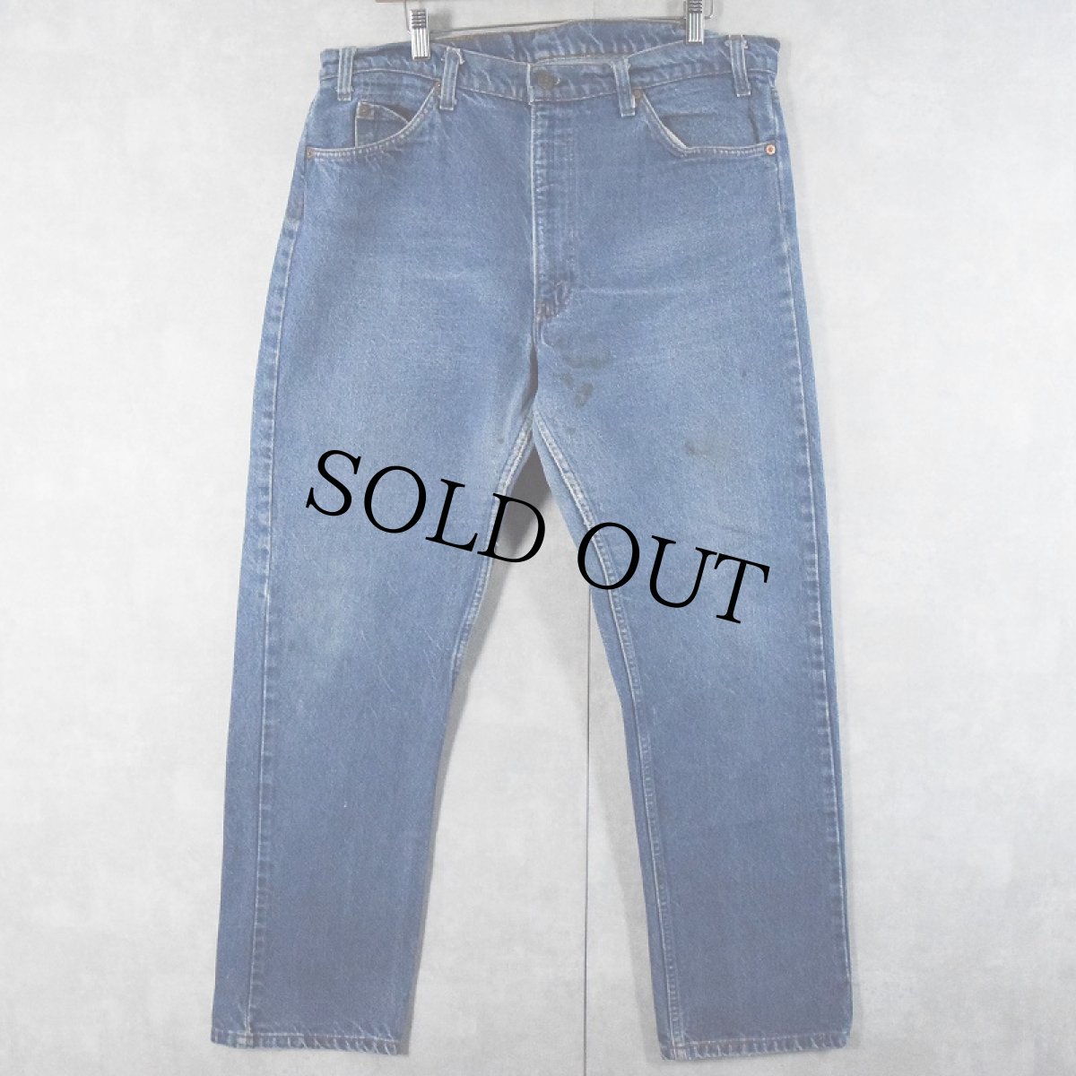 画像1: 80's Levi's 20505-0217 USA製 デニムパンツ W37 (1)