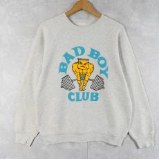 画像1: 80's BADBOY CLUB プリントラグランスウェット  (1)