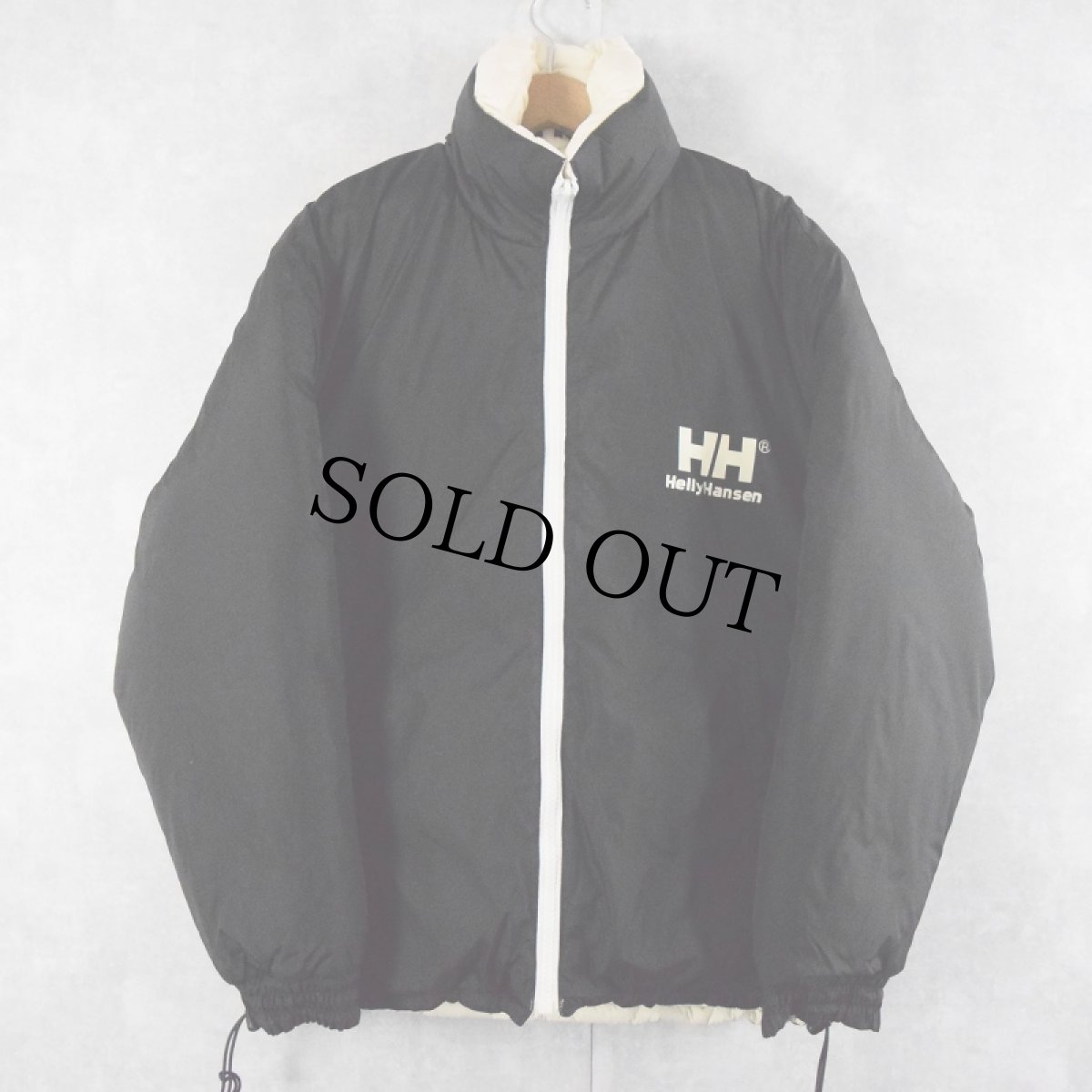 画像2: Helly Hansen リバーシブル ナイロンダウンジャケット BLACK M (2)