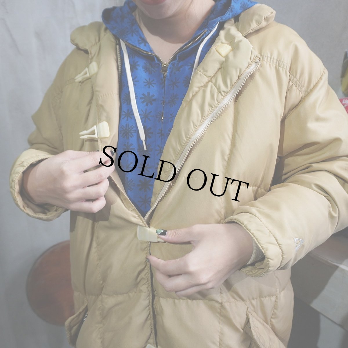 画像2: 80's GERRY USA製 "Fix-lock" ダウンコート  (2)