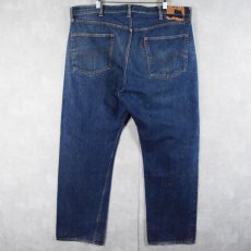 画像2: 60〜70's LEVI'S 501 BIGE ブランクタブ デニムパンツ W41 (2)