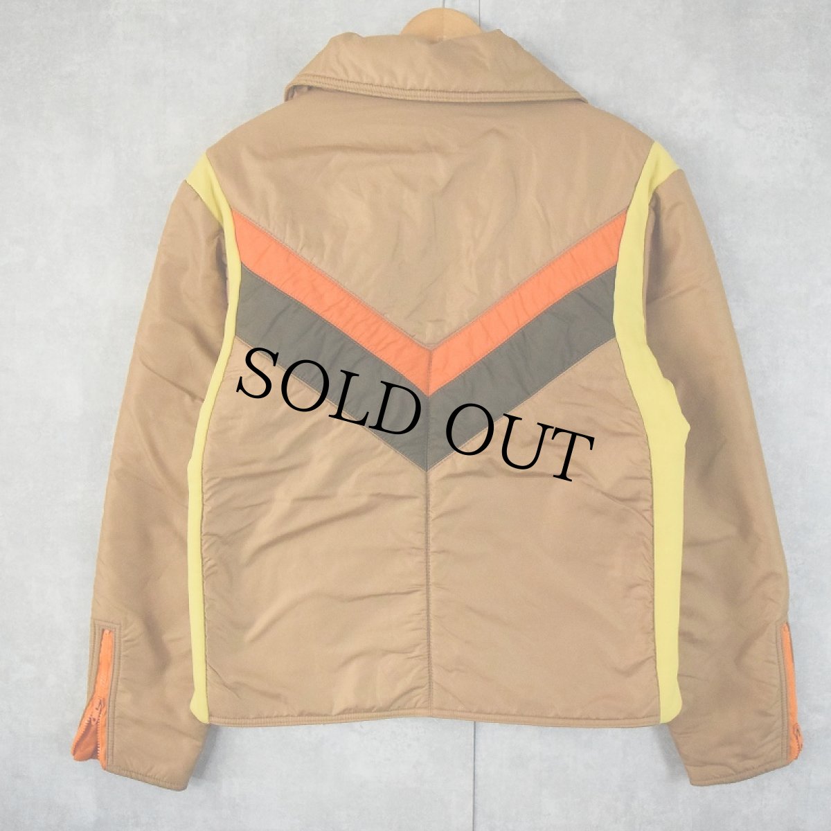 画像2: 70's SWING WEST 切り替えデザイン 中綿入り スキージャケット  (2)