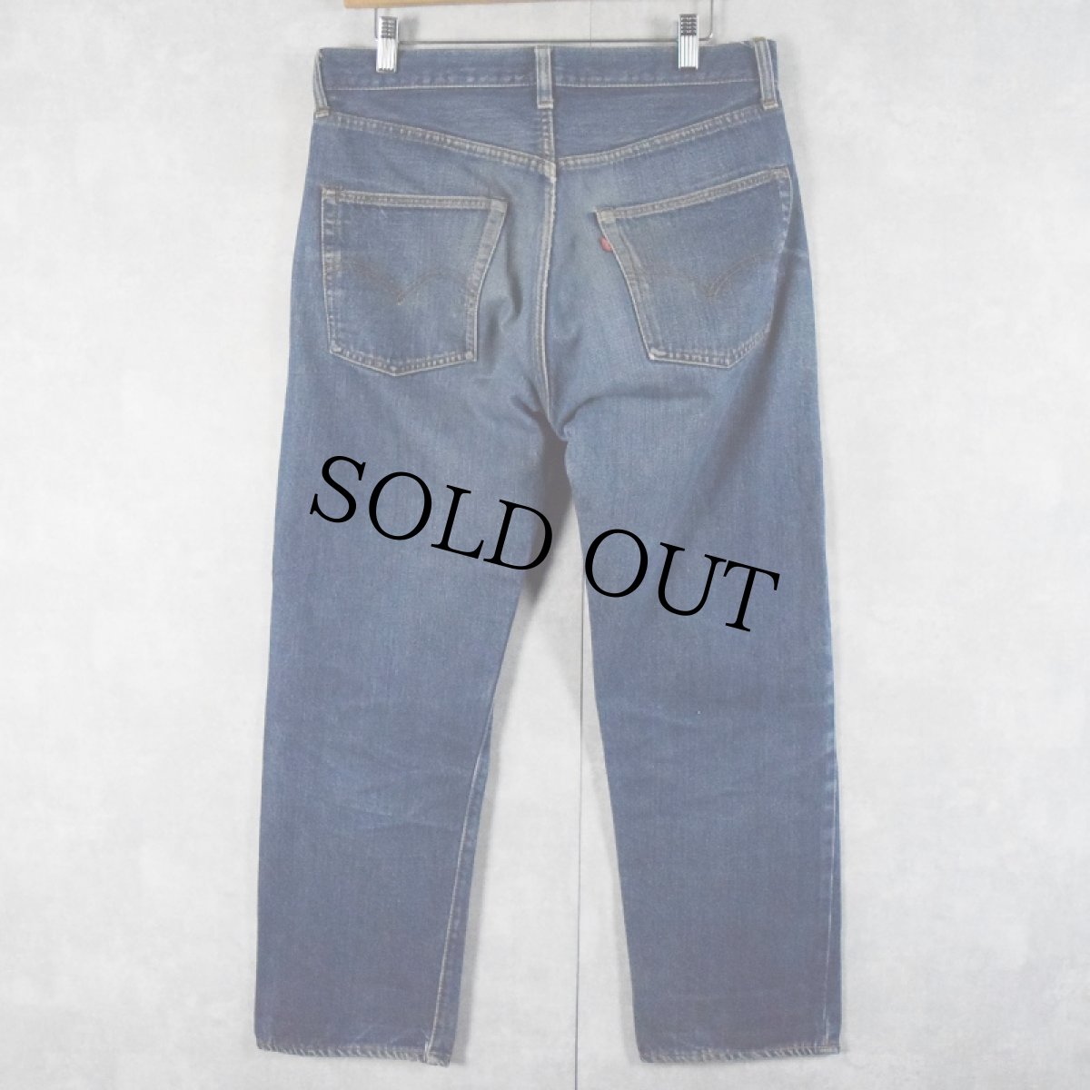 画像2: 70's Levi's 501 66前期 デニムパンツ W33 (2)