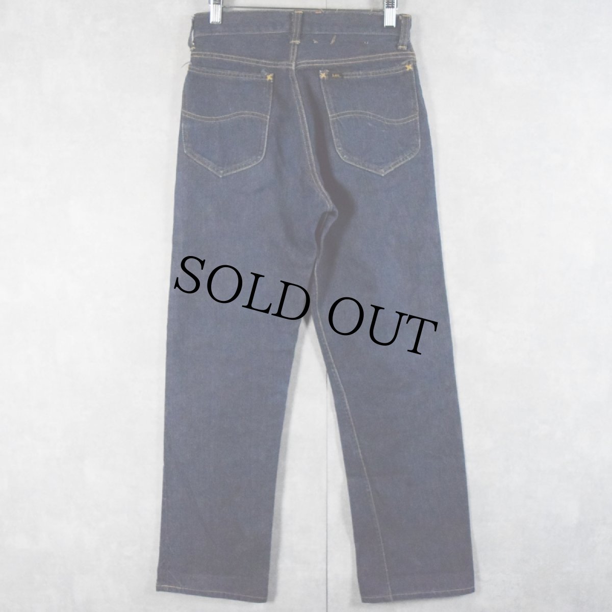 画像2: 50's Lee 101Z センター黒 デニムパンツ W28 (2)