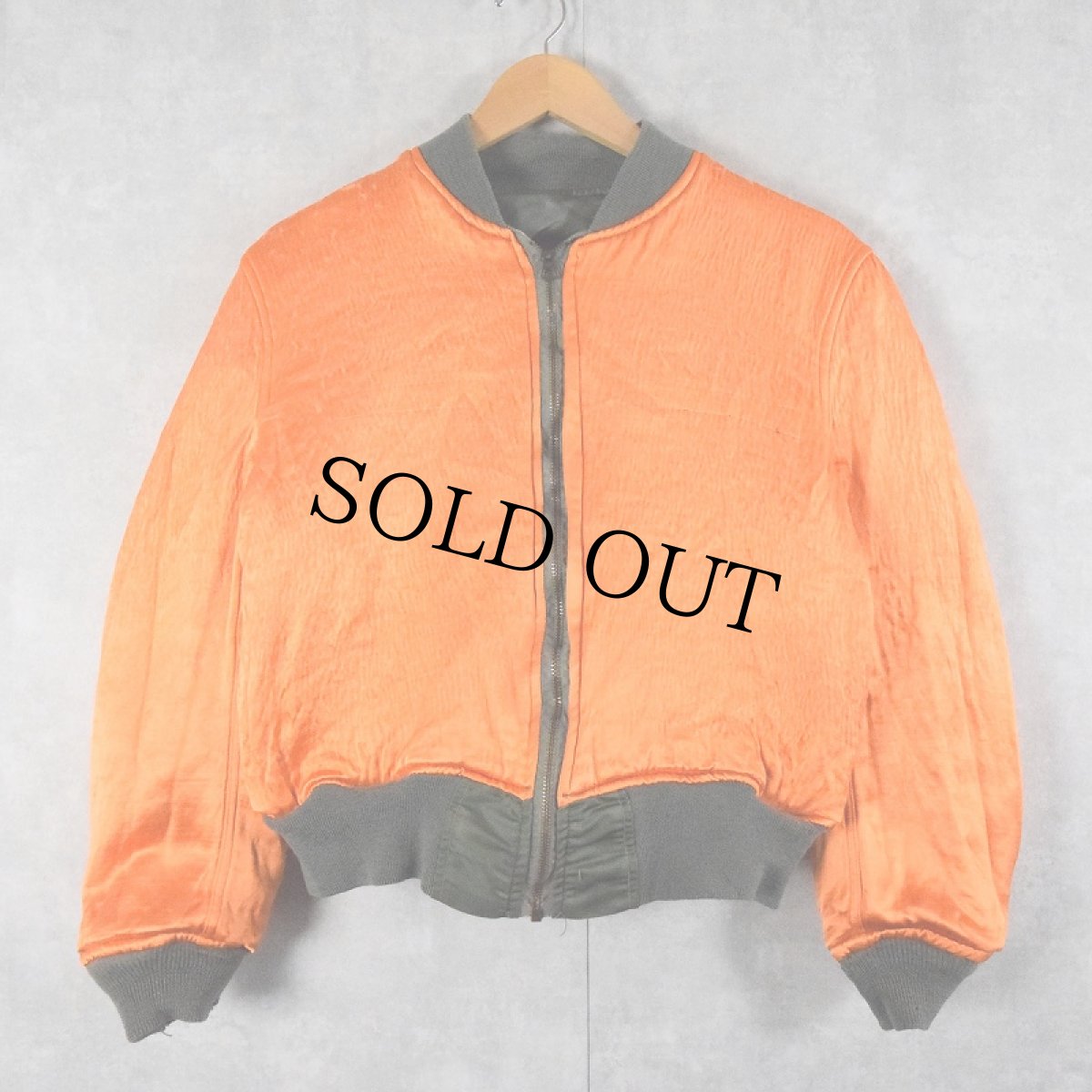 画像2: 60's U.S.AIR FORCE L-2B フライトジャケット LARGE (2)